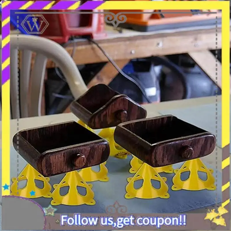 Nuevo 24 Uds. Soporte de pirámide de pintor, Mini trípode de pintura, barrera de rodillo a prueba de viento, señales de barrera para limpieza de pinturas al óleo de pintura duraderas - imagen 4