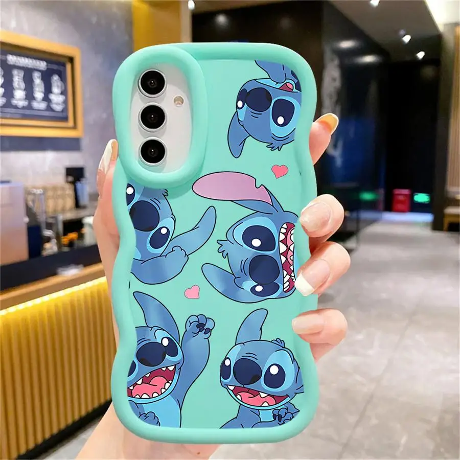 Funda de teléfono suave Disney Stitch para Samsung Galaxy A11 A14 A26 A34 A12 A13 A15 A36 A21s A33 A35 A16 - imagen 2