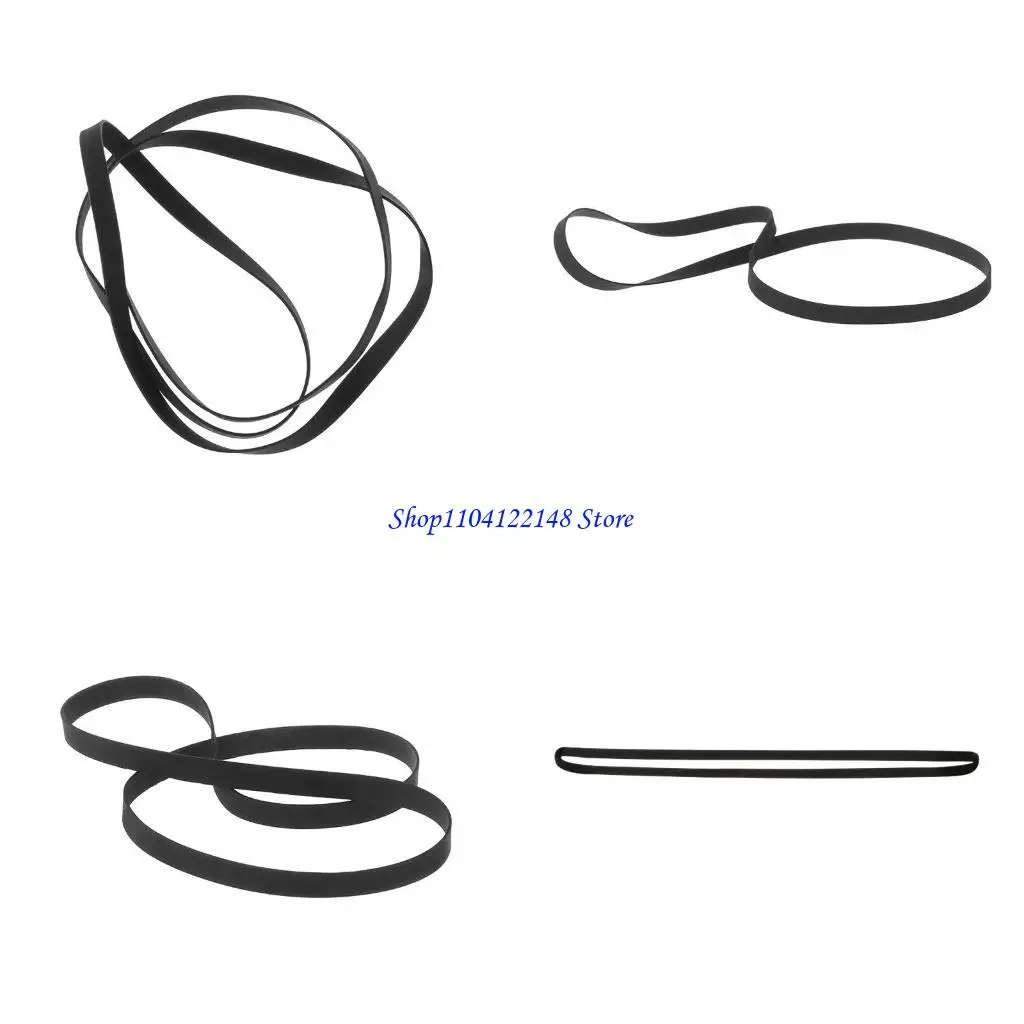 P9FA 2 uds correa para tocadiscos correa transmisión plana tocadiscos 627x5x0,6mm repetidor