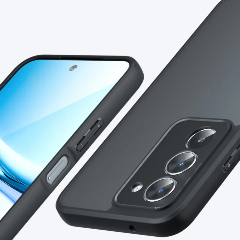 Para Redmi 15 funda Redmi 15 Capas teléfono parachoques armadura marco negro transparente a prueba de golpes trasero mate Fundas Redmi 15 - imagen 5