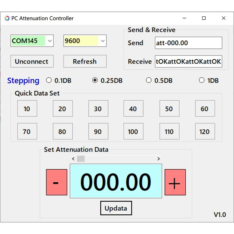 Atenuador de aleación de aluminio DC-6GHZ / 9K-6GHz 90DB, puerto RF bidireccional, paso de comunicación, atenuador RF de 0,25DB, conector SMA - imagen 5
