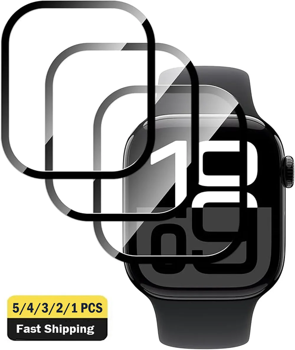 Protector de pantalla para Apple Watch Series 10 9-8-7-6 5 Se 41mm 45mm 40 44mm 3D ultra-2 49mm (no vidrio templado) accesorios de película - imagen 3