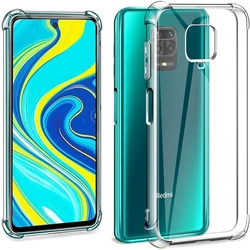 Funda TPU Antigolpes Xiaomi Redmi Note 9, 9S y 9 Pro Transparente