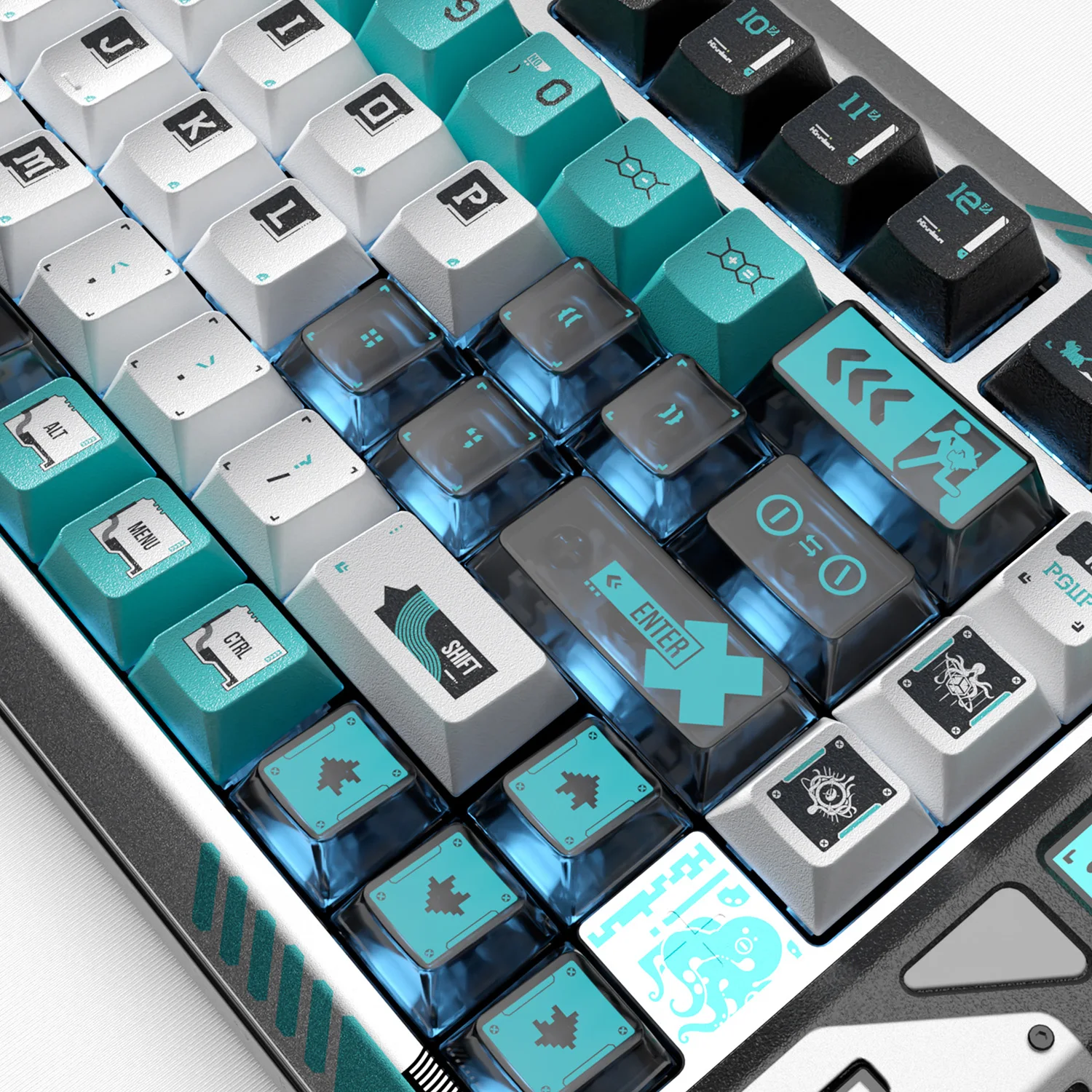 PIIFOX ProjectOrcus Keycap personalizado PBT sublimación térmica cereza perfil Key Cap teclado para juegos KeyCap accesorios para PC - imagen 4