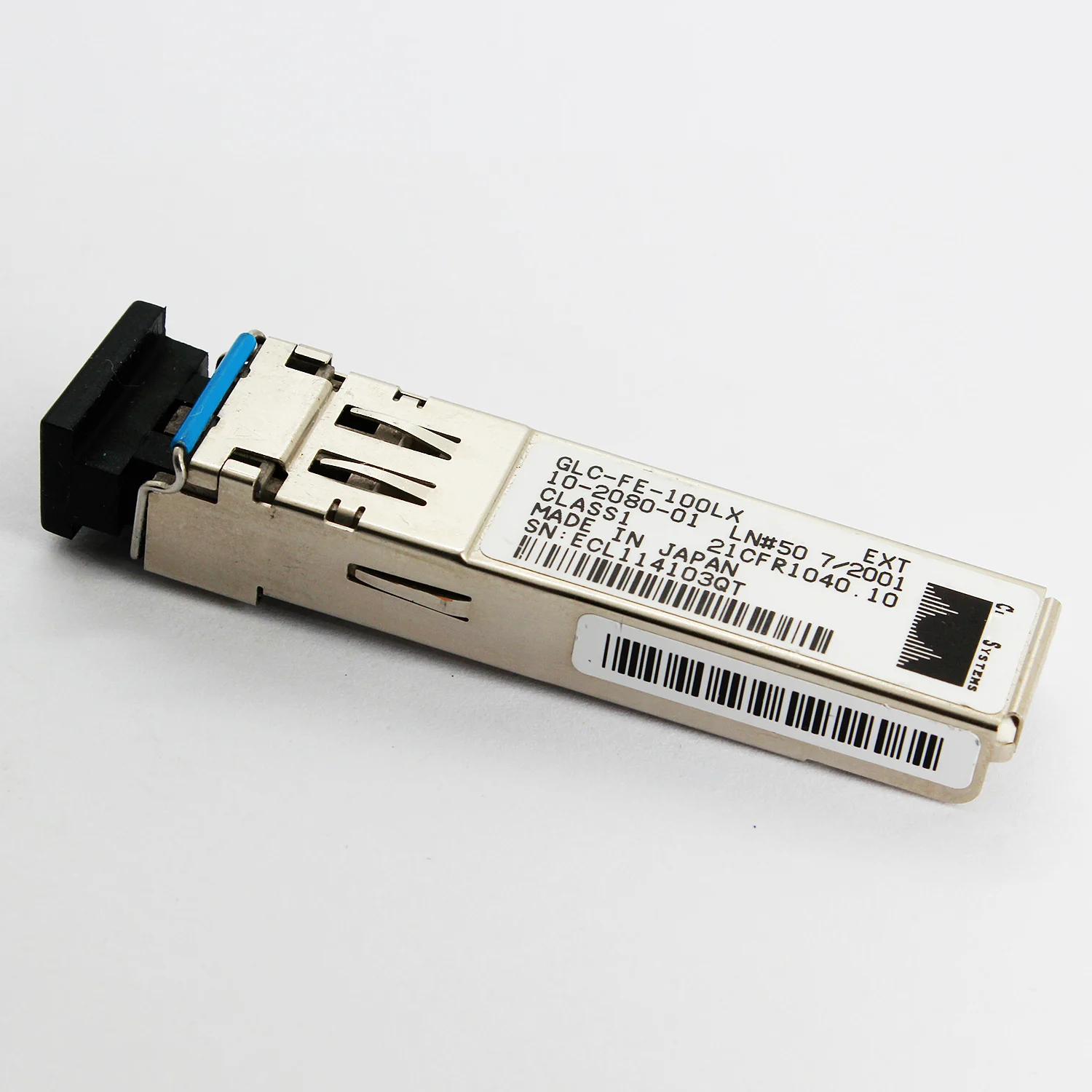 Genuino para el sistema Cisco GLC-FE-100EX 10-2262-01 GLC-FE-100LX 10-2080-01 transceptor SM - imagen 4