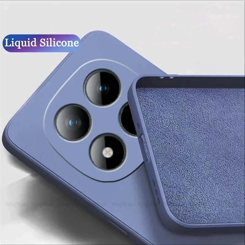 Para Redmi Note 15 Pro funda Xiaomi Redmi Note 15 Pro Plus Capas silicona líquida Original trasera TPU Fundas suaves Redmi Note 15 - imagen 3