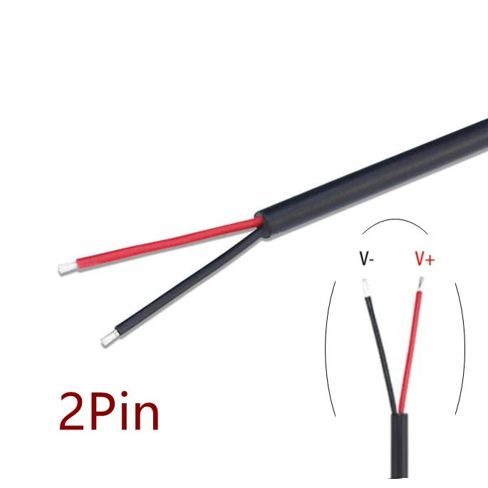 Conector USB tipo C macho hembra, conector de cargador de fuente de alimentación, 2 pines, 4 pines, USB-C, reparación DIY, Cable Micro USB, tipo soldadura, 1M, 2M - imagen 5