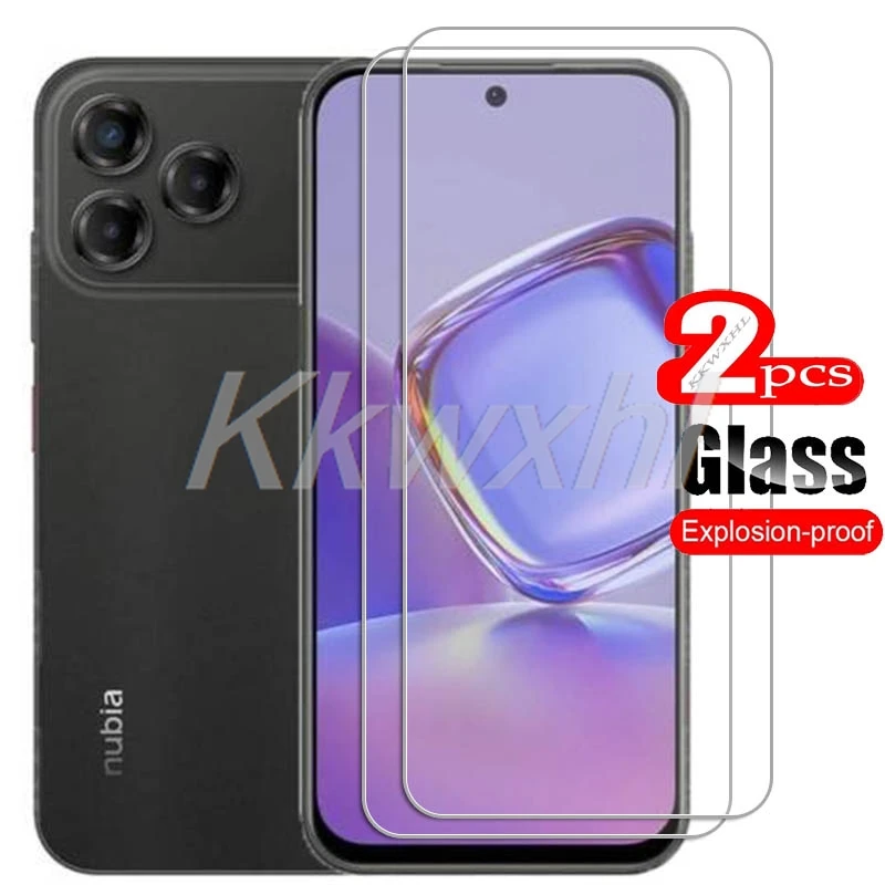 2 uds para ZTE Nubia V80 diseño cubierta de vidrio templado en NubiaV80Design NubiaV80 V80Design Vita Protector de pantalla película transparente