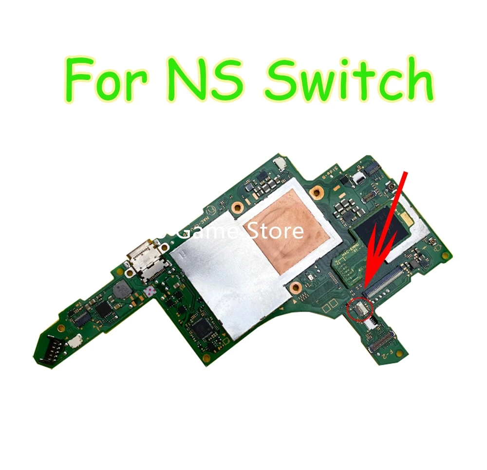 Conector de ventilador de CPU con conexión FPC para consola de interruptor, nuevo ventilador interno de 4 pines, Clip de contacto ZIF, 1 ud.