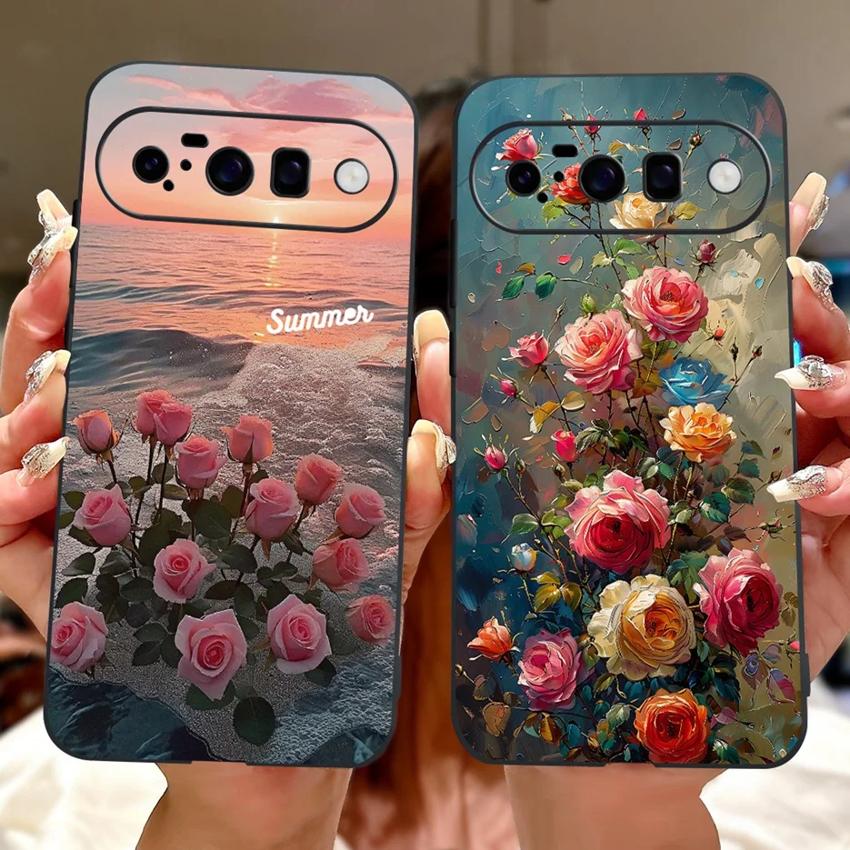 Para Google Pixel 10 Pro XL funda de lujo de moda pintada funda de teléfono suave de TPU para Google Pixel 10 Pixel10 Pro bolsas de cubierta trasera - imagen 5