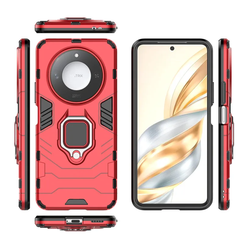 Para Honor X9c Funda inteligente Honor X9c Funda inteligente soporte armadura Protector de parachoques duradero Fundas protectoras para teléfono Honor X9c Funda inteligente - imagen 3