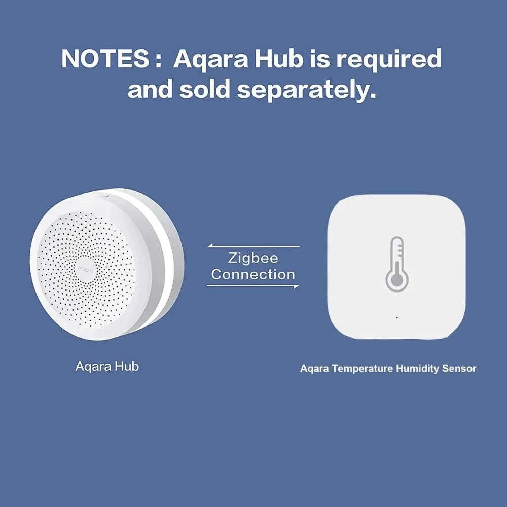 Aqara-Sensor inteligente de temperatura, presión de aire, humedad, ambiente, Control remoto Zigbee, funciona con la aplicación Mijia Home Homekit - imagen 3