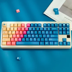 Teclas PBT Gradiente Cereza Vilebloom para Teclado Mecánico