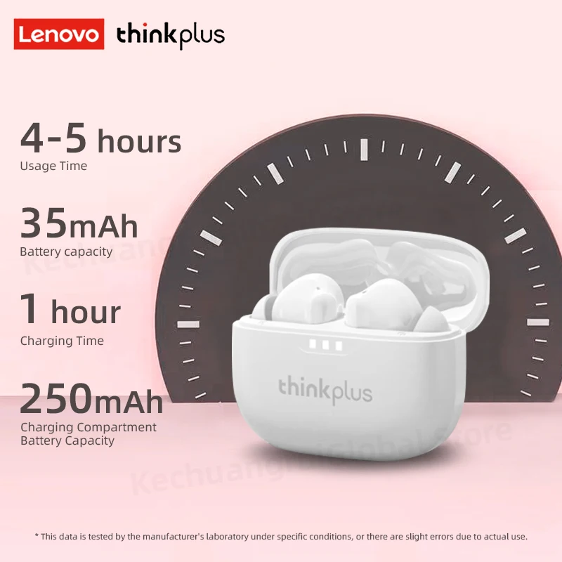 Lenovo LP3 Pro TWS auriculares inalámbricos Bluetooth 5,3 sonido HIFI auriculares con reducción de ruido auriculares deportivos para juegos con micrófono - imagen 5