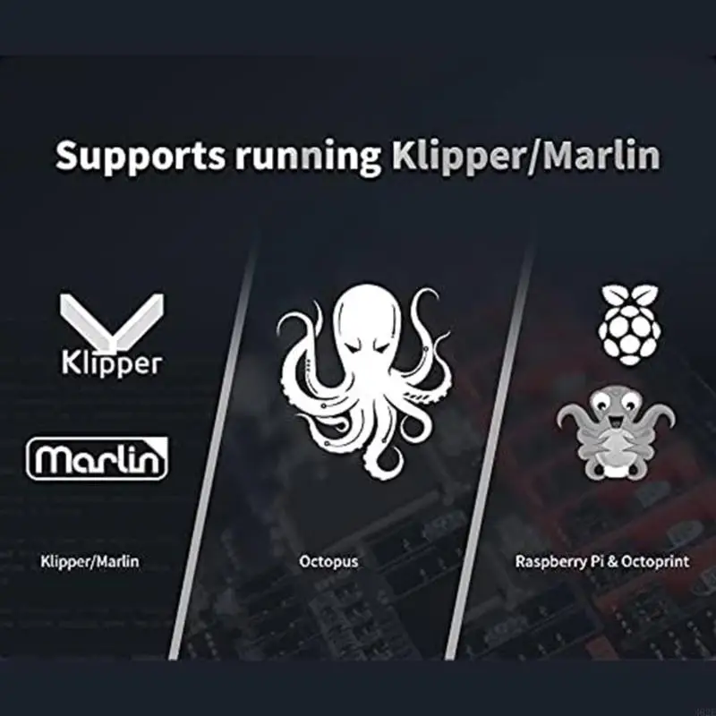 462E Octopus v1.1 con BTT V1.2 y 8pcs TMC2209 V1.3 impresora - imagen 3