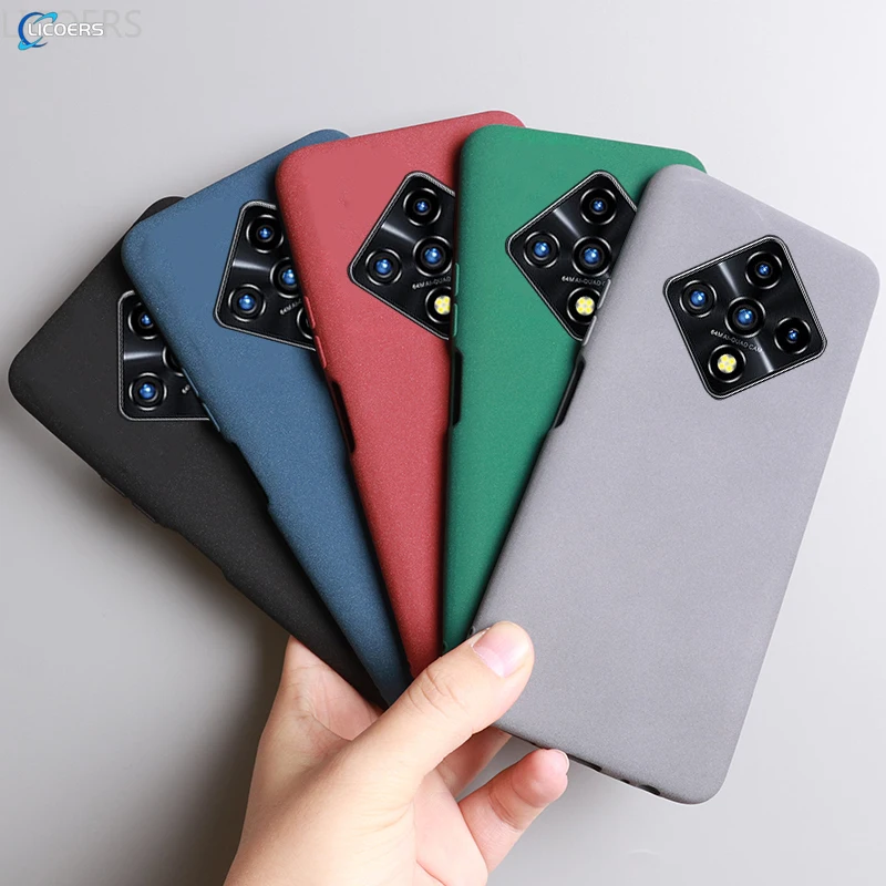 for Infinix Zero 40 30 Ultra 20 8 X Pro Neo 5G 2023 2022 4G Case Sand Matte Soft Silicone Anti-knock Anti-slip Cover Shell Funda - imagen 2