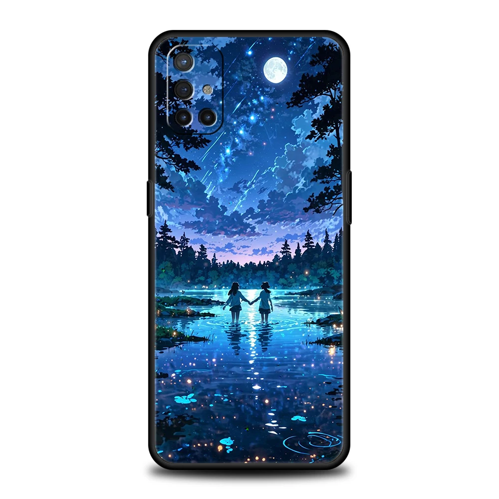 Funda de teléfono para OnePlus 13 12 11 10 9 Pro 9T 13R 12R 10R 9RT 10T 8T 8 Nord 2T CE 2 3 5G N200 N30 funda suave cielo de dibujos animados - imagen 2