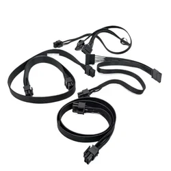 Cable Modular SilverStone SATA a GPU CPU 8 Pines SFX-L