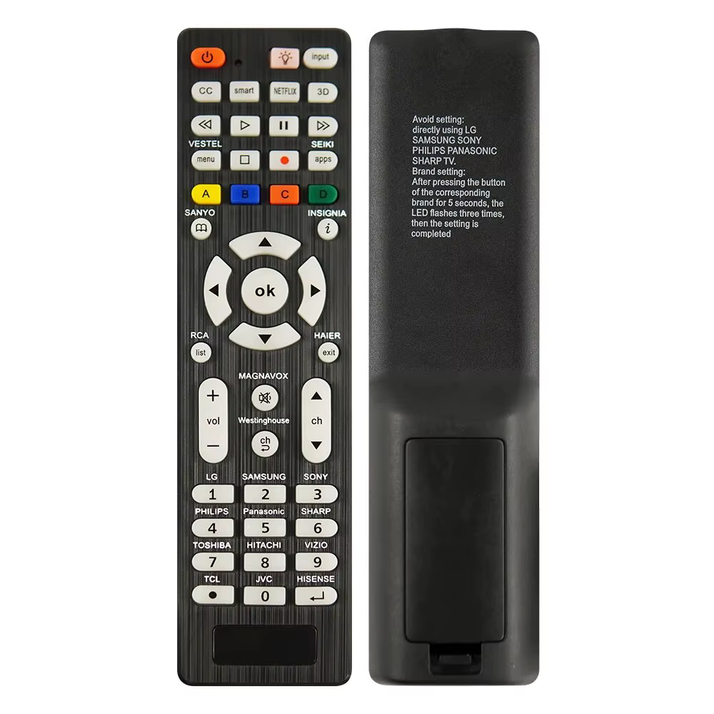 RCG008 Reemplazo de control remoto universal para LG para Sony para Samsung para Panasonic ForToshiba para Philips con luz - imagen 2