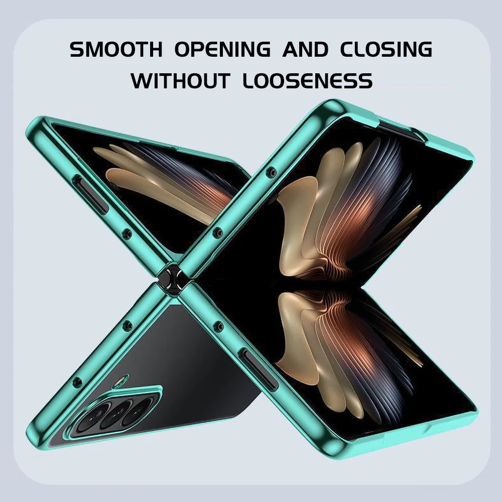 Funda de teléfono transparente galvanizada 6D para Samsung Z Fold 7 Galaxy Fold 6 5 4 3 Fold7 Fold6 Fold5 Fold4 Funda a prueba de golpes - imagen 2