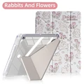 Rabbits And Flowers