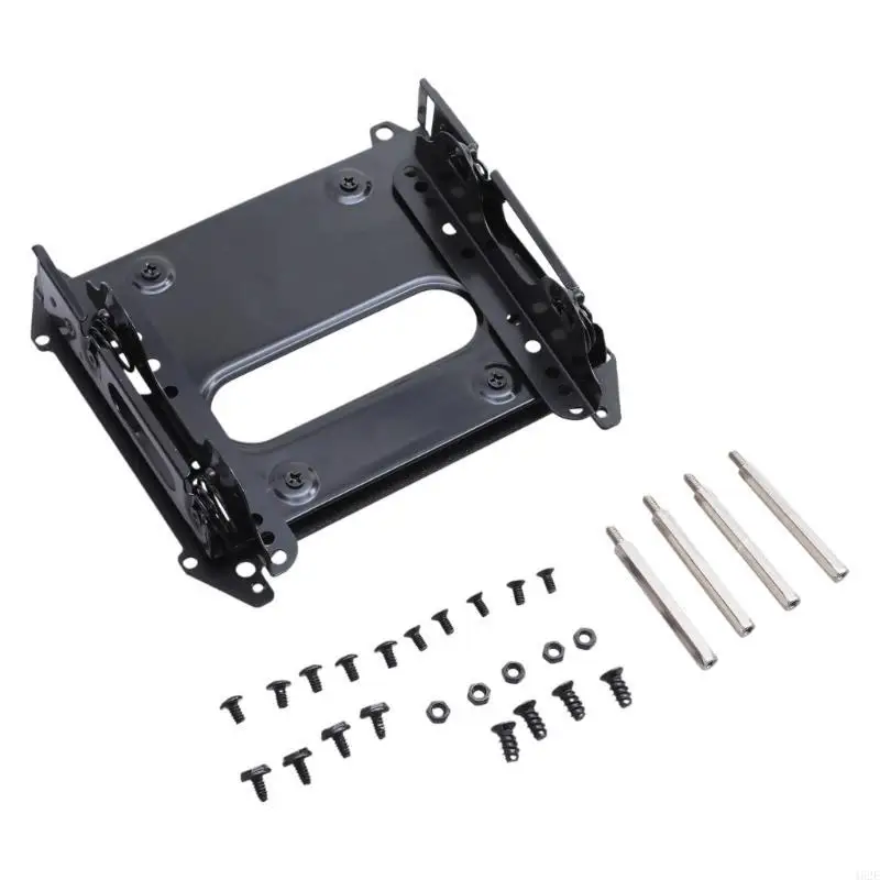 462E Soporte para disco duro con ventilador 12 SSD Soporte para disco duro 3,5 pulgadas extendido multicapa