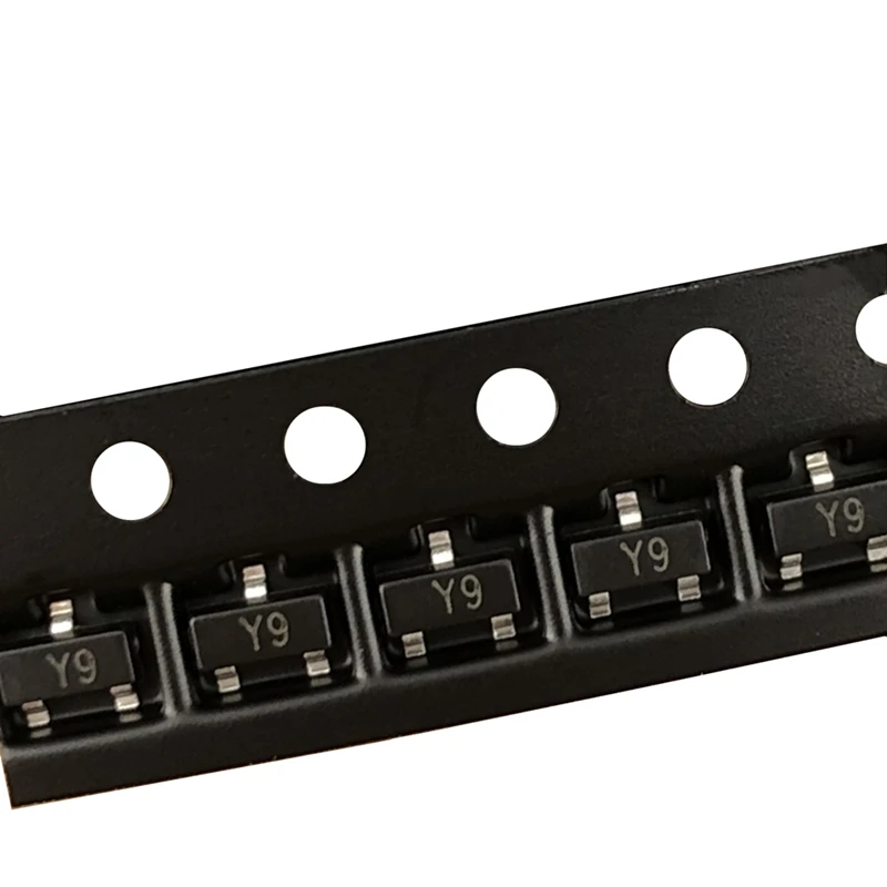 (100 piezas) BZX84C24 SOT-23 BZX84 24V SOT23 SMD diodo estabilizado de voltaje (marcado Y9)