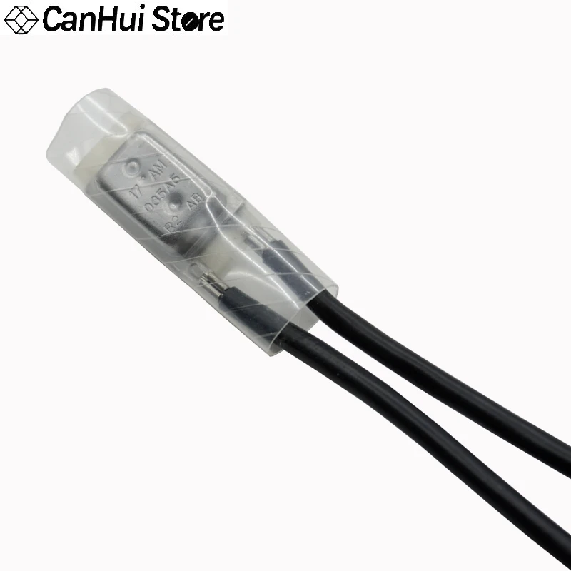 5 unids Termostato Interruptor de Temperatura 17AM 10A 250V Normalmente Cerrado 17AM033A5 17AM034A5 60°C 65°C 70°C 90°C 105°C 110°C 130°C 135°C 140°C 160°C - imagen 2