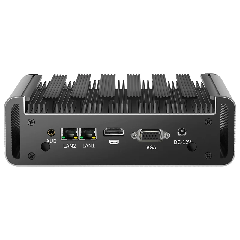 BEBEPC Mini PC industrial con Inter Core i3-5005U compatible con computadora compacta WiFi con 2xLAN 2xRS232 4xUSB 1xHDMI Win10Pro Ready - imagen 2