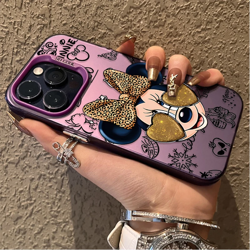 Funda Minnie Disney a la moda para Samsung Galaxy A24 A33 A34 A14 A13 A23 A55 A15 A35 A25 A05 A05S 5G A54 A53 A32 A52 A52S - imagen 3