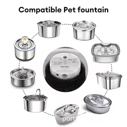 SMA-800 Bomba USB y Filtros para Fuente de Gatos