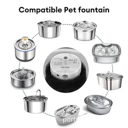 SMA-800 Bomba USB y Filtros para Fuente de Gatos