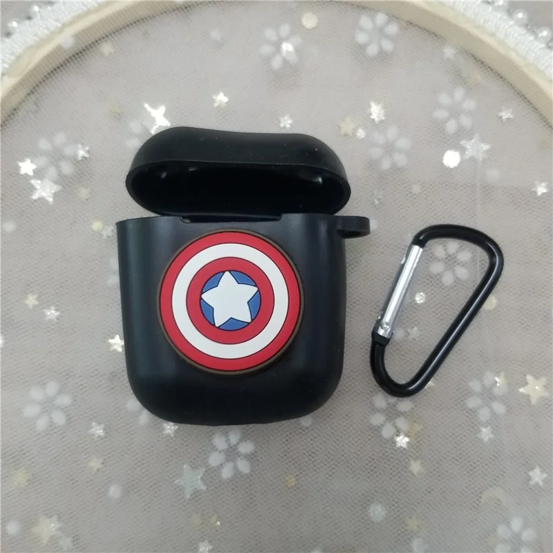 Funda para auriculares de dibujos animados DIY para Apple AirPods 1, 2 Pro, funda de tercera generación para Air Pods Pro 2, accesorios protectores con gancho - imagen 4