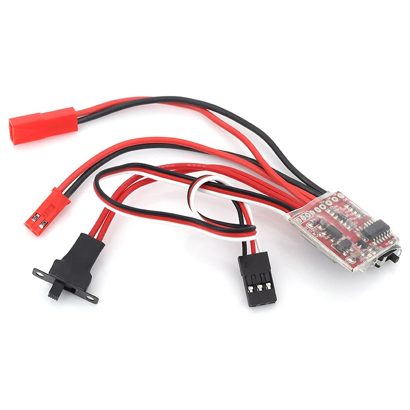 20A 4,8 V-8,4 V (para batería de litio 2S) Mini controlador de velocidad eléctrico cepillado ESC cepillo Motor electrónico para coche RC - imagen 3