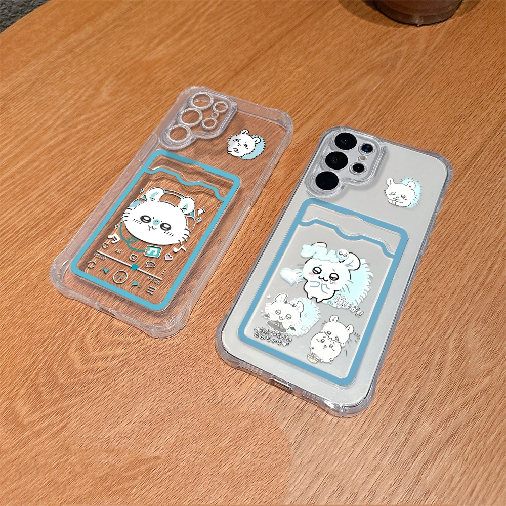 Bonita funda de Anime Chiikawas para Xiaomi Redmi 13C, 12C, 10C, 9A, 9C, Note 13, 12, 12s, 11, 10, 9, 8 Pro, 4G, 5G, cubierta transparente anticaída - imagen 5