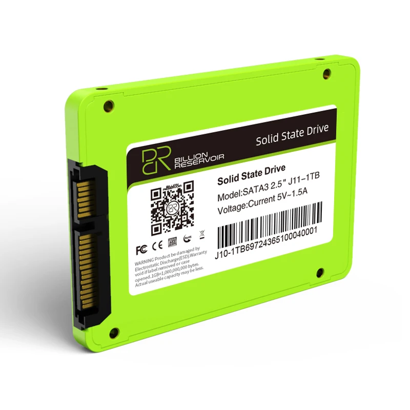 BR SSD Sata3 2,5 '' 1TB Unidad de estado sólido Sata Disco duro SSD interno para computadora portátil PC de escritorio - imagen 3