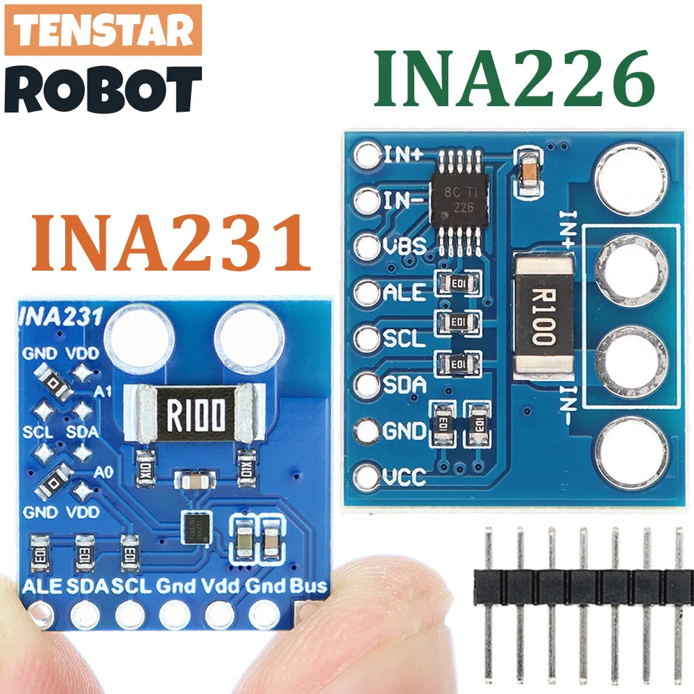 TENSTAR INA226 INA231 IIC I2C interfaz bidireccional módulo Sensor de monitoreo de corriente/potencia CJMCU-226