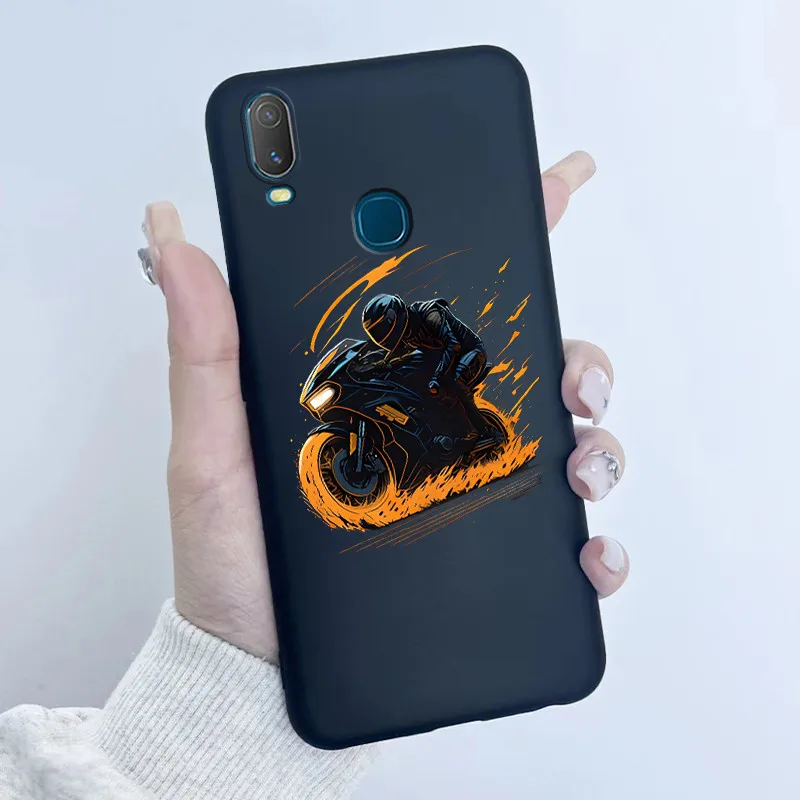 Para Vivo Y11 1906 funda de teléfono VivoY11 mariposa chica suave silicona TPU carcasa trasera para Vivo Y12 1904 Y3 Y15 Y17 Y 11 2019 cubiertas - imagen 4