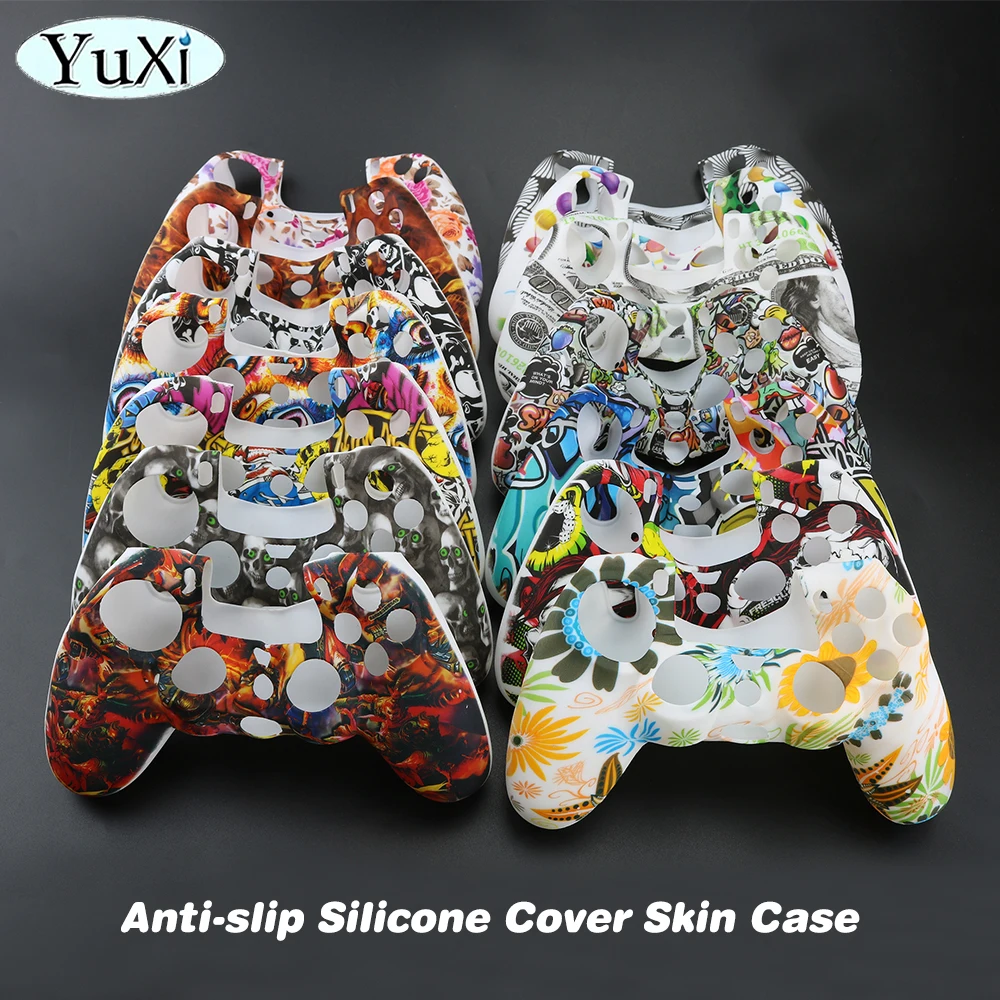 1 Juego de funda de silicona antideslizante para PS4 Pro con tapas de empuñaduras de pulgar para Play Station 4 Dualshock 4 Kit de controlador - imagen 3