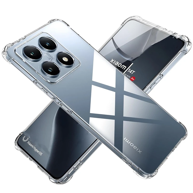 Xiaomi 14T Pro Funda Antigolpes – Protección Esquinas Reforzadas