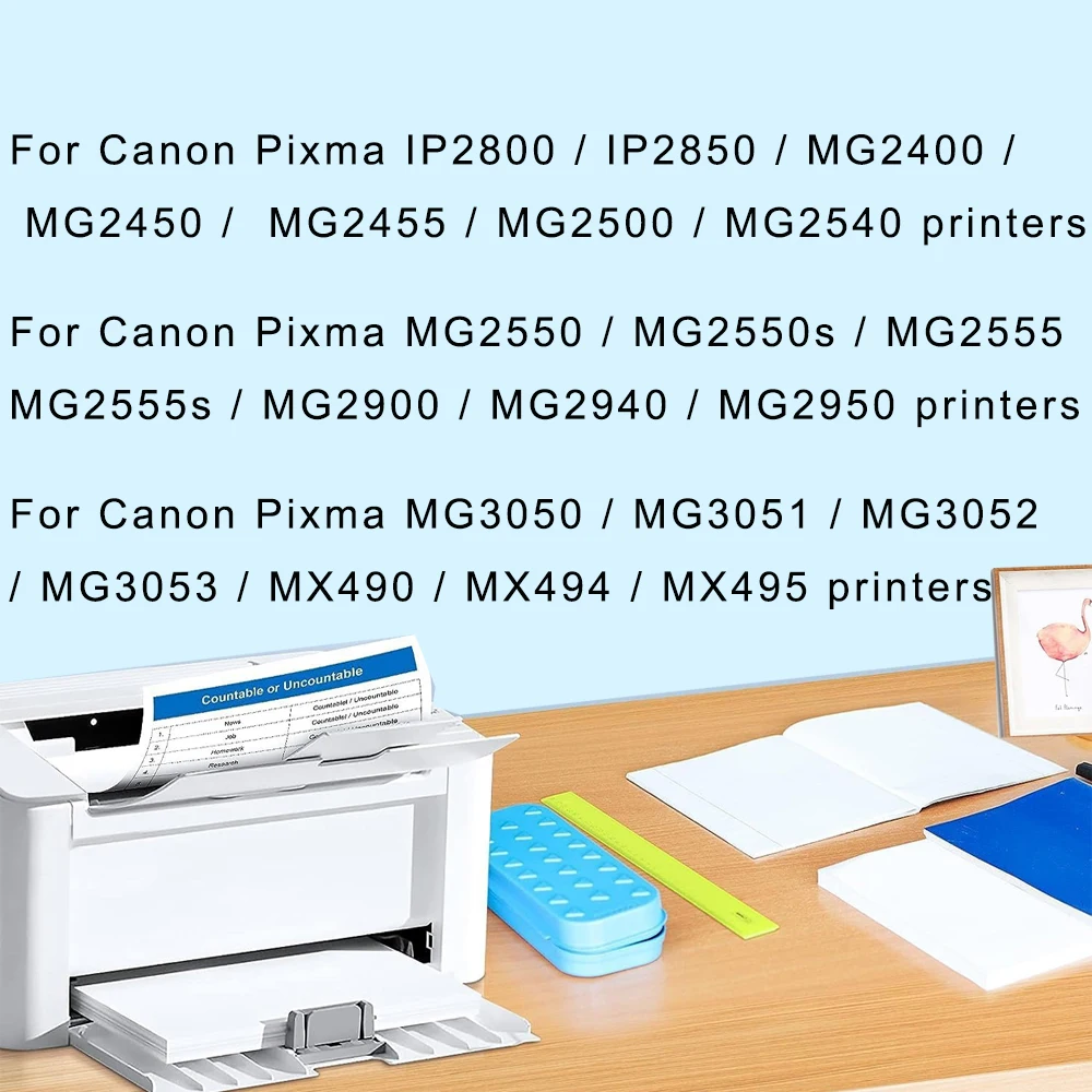 Cartucho de tinta Compatible 545XL 546XL 545 XL 546 XL para impresora Canon PG545 CL546 PG-545 Pixma MG3050 2550 2450 2550S 2950 MX495 - imagen 3