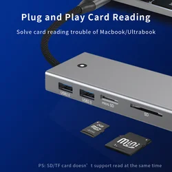 Blueendless Estación USB‑C con SSD M.2 y HDMI Alta Def