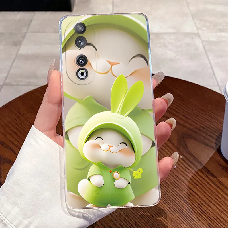 Carcasa para Honor 90 Pro 5G 2023, funda de teléfono transparente de lujo con dragón, carcasa suave para niños y niñas, funda delgada para Honor90 90Pro - imagen 3