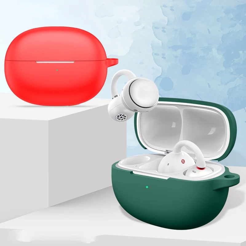 Para EarFun Clip funda suave de silicona auriculares inalámbricos cubierta para EarFun Clip funda protectora a prueba de golpes - imagen 4