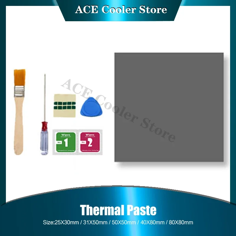 Almohadilla térmica de cambio de fase de silicona conductora de calor Honeywell PTM7950 Pro para ordenador CPU GPU enfriador superior para portátil