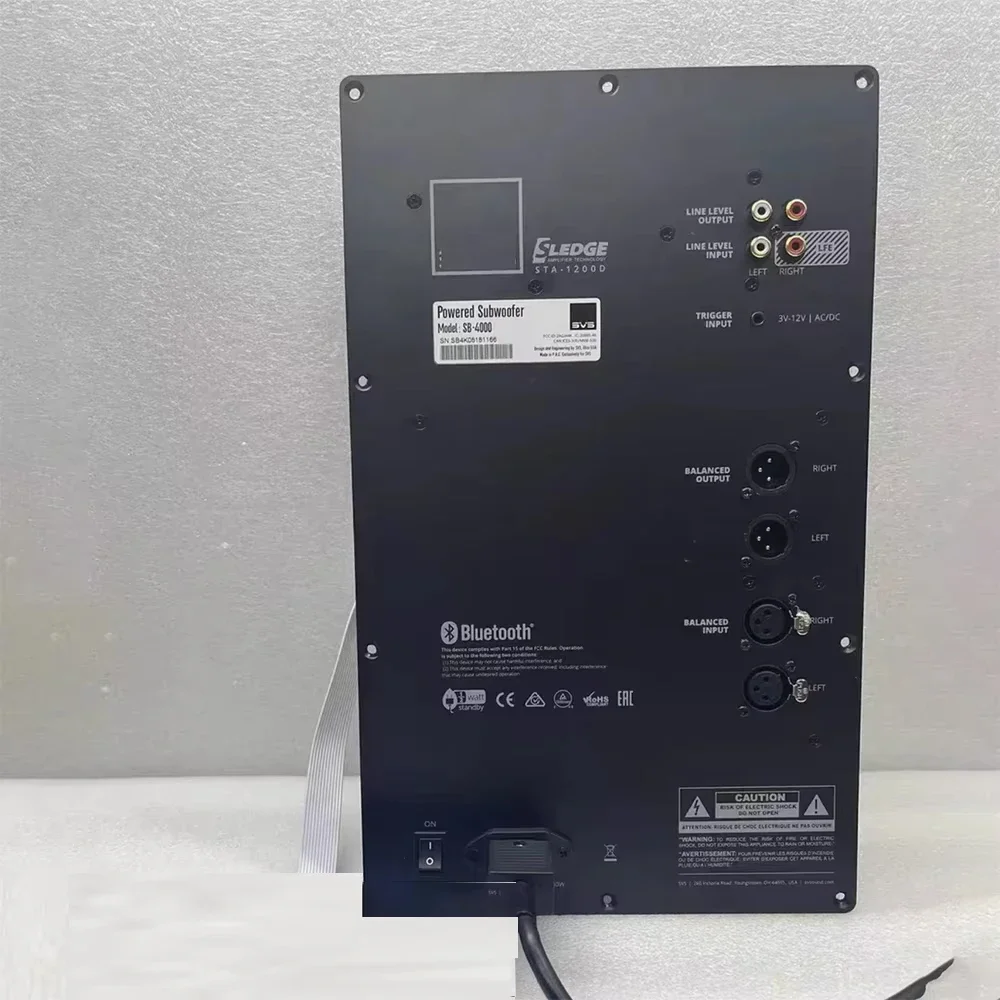 Placa de subwoofer SB4000 Hifi música de cine en casa de alta potencia 1200W subwoofer nominal Bluetooth aplicación controla sb-4000 - imagen 3