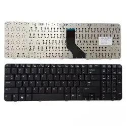 Nuevo para HP Compaq CQ60 G60 496771-001 NSK-HAA01 teclado para ordenador portátil estadounidense negro