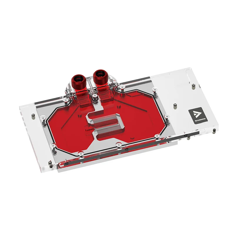 Barrow GPU bloque de agua para MSI RTX 4080 16GB GAMING X TRIO/ SUPRIM X enfriador de tarjetas con placa posterior, soporte, BS-MSG4080M-PA - imagen 3