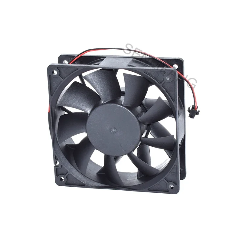 Ventilador enfriador de servidor de 2 cables para Nidec V12E24BMM9-51, 4724I1, DC 24V, 0.6A, 120x120x38MM - imagen 2