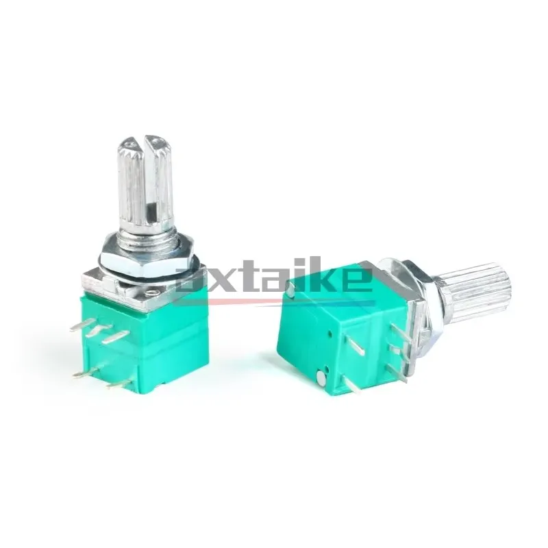 5 uds 3/5/6/8pin B1K B5K B10K B20K B50K B100K B250K B500K RK097N/G RV097 amplificador de Audio resistencia de potenciómetro ajustable de volumen - imagen 3